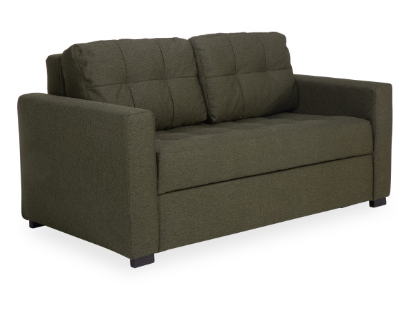 Schlafsofa vito TRESO in grün aus Stoff