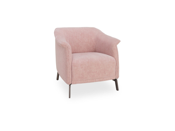 Sessel Elastoform LOU 2.0 in rose aus Stoff