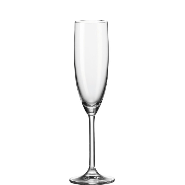 Sektglas DAILY in klar aus Glas