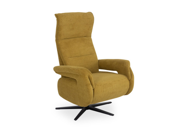 Relaxsessel CYRIL in altrosa aus Stoff