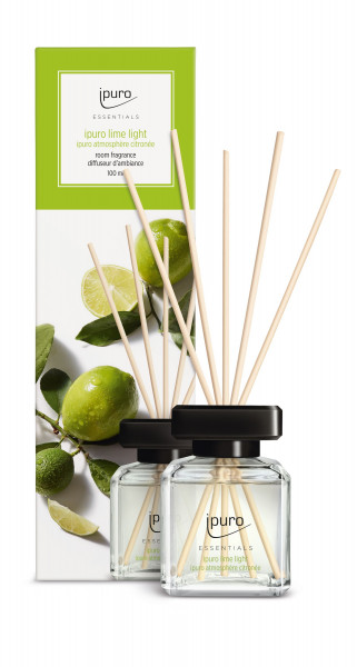 Raumduft ipuro LIME LIGHT in transparent aus Glas