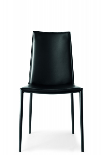 Polsterstuhl BOHEME in schwarz