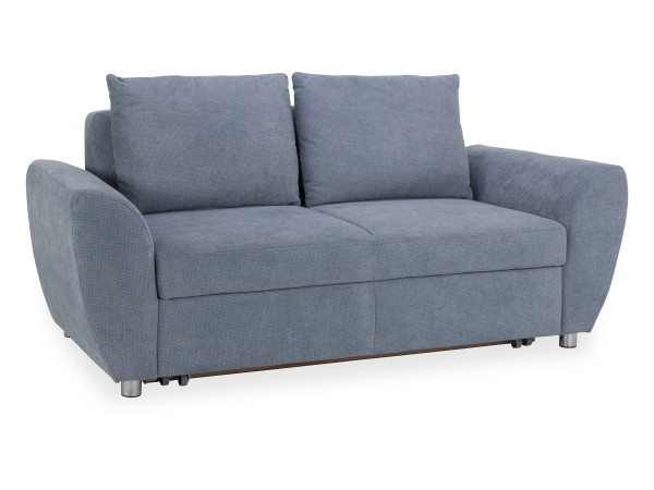 Schlafsofa SLEEP in blau/grau aus Stoff