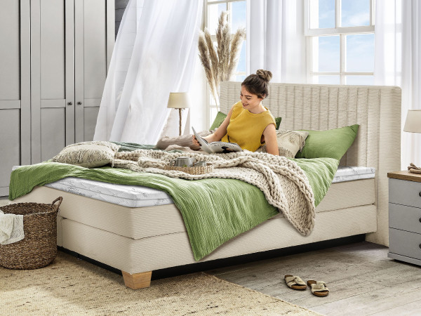 Boxspringbett SANSIBAR BILLUND aus Stoff