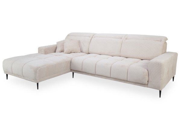 Polsterecke HARPER IZMIT in creme aus Stoff
