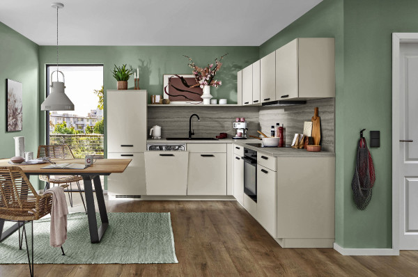 Einbauküche Modulform MF8 in beige