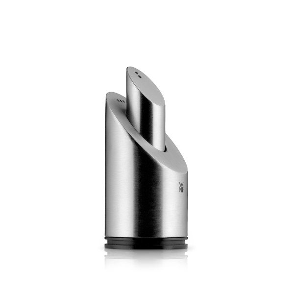 Salz-/und WMF Pfeffer-Set BASIC in silberfarben aus Metall