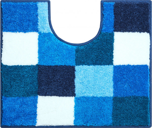 WC-Vorlage BONA in blau aus Polyacryl