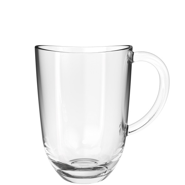 Latte-Macchiato NAPOLI in klar aus Glas