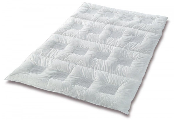 Ganzjahresbett CLIMA BALANCE in weiß aus Daune