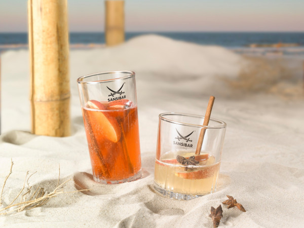 Longdrinkglas SANSIBAR in klar aus Glas