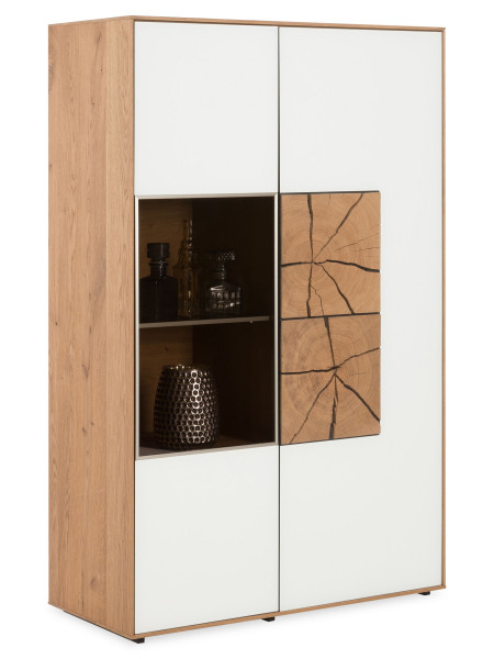 Vitrine hartmann Heaven in Eiche aus Massivholz