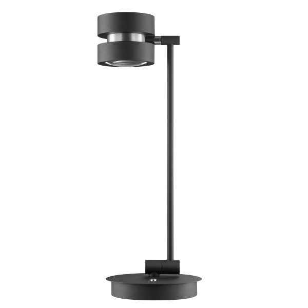 Tischleuchte GLOW SPHERE in schwarz aus Aluminium