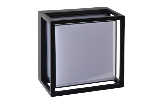 Wandleuchte SINGA LED in schwarz aus Aluminium