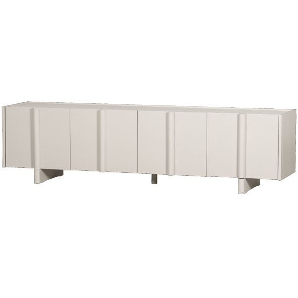 Lowboard MOUTIQUE LILOU in braun aus Massivholz