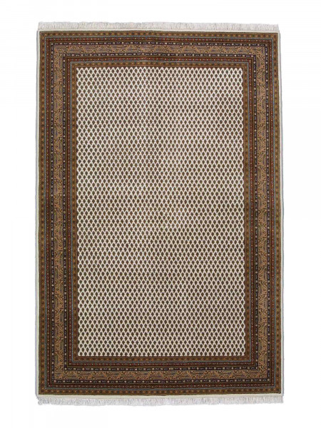 Teppich MIR 7/52 in beige aus Wolle