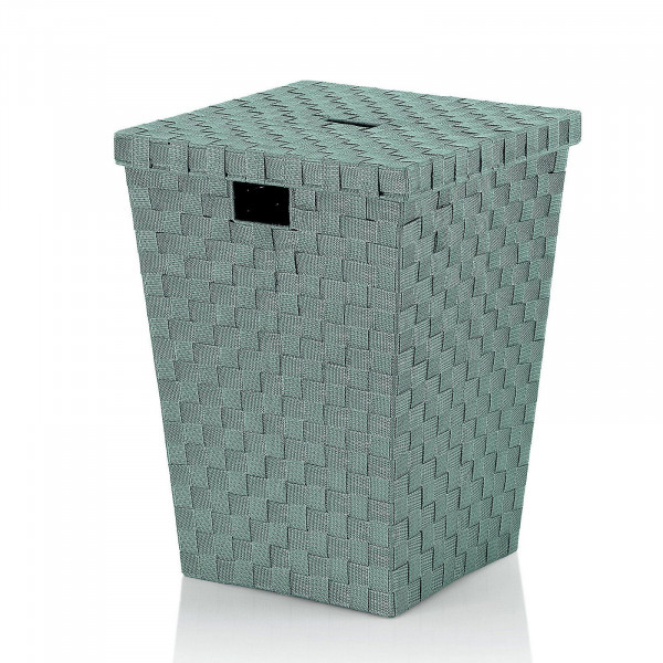 Wäschebox ALVARO in grün aus Kunststoff
