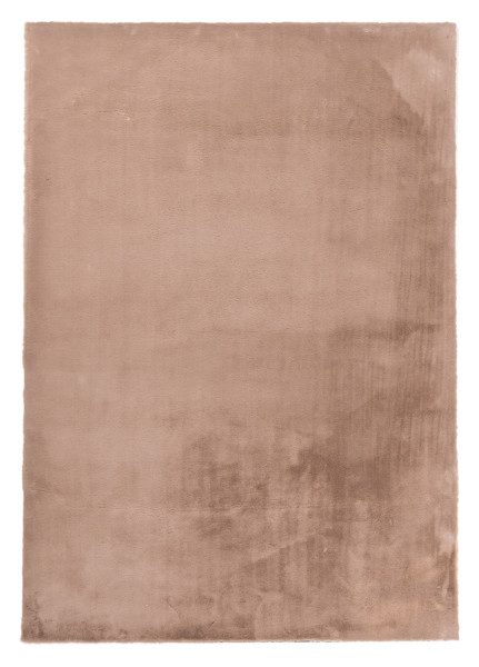 Teppich PLUSH taupe in taupe aus Polyester