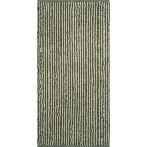 Handtuch TWO-TONE STRIPE in grün