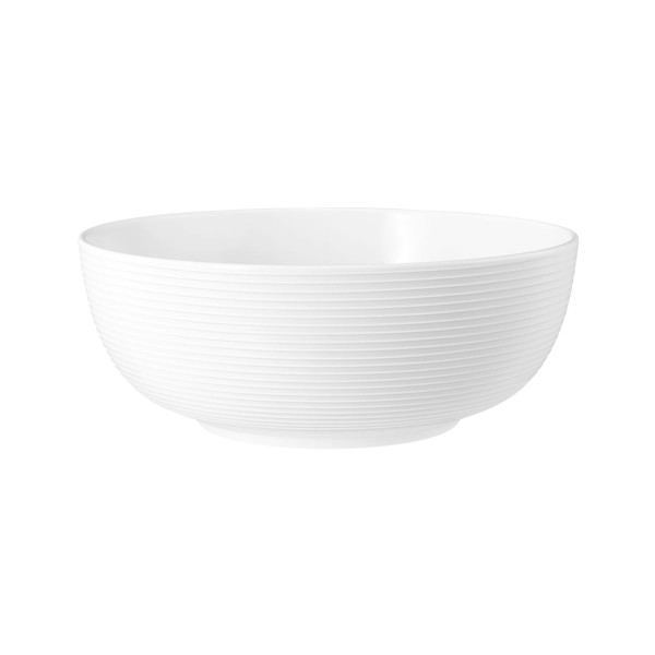 Schale Foodbowl BEAT in weiß aus Porzellan