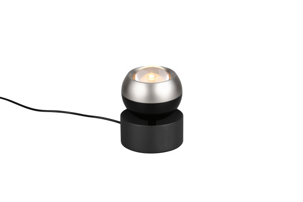 Tischleuchte Select ORBIT in Nickel aus Metall