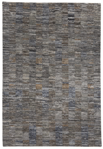 Teppich FANGRI in beige aus Wolle