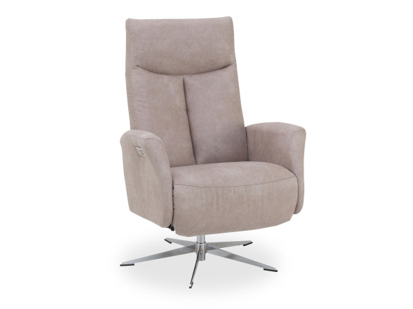 Relaxsessel 8026 in jeep 2860 taupe aus Stoff
