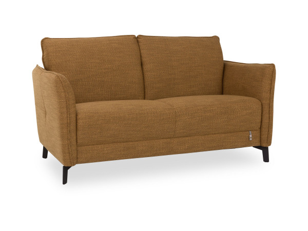 Sofa 2,5 SITZER MONDO PIATTO in curry aus Stoff