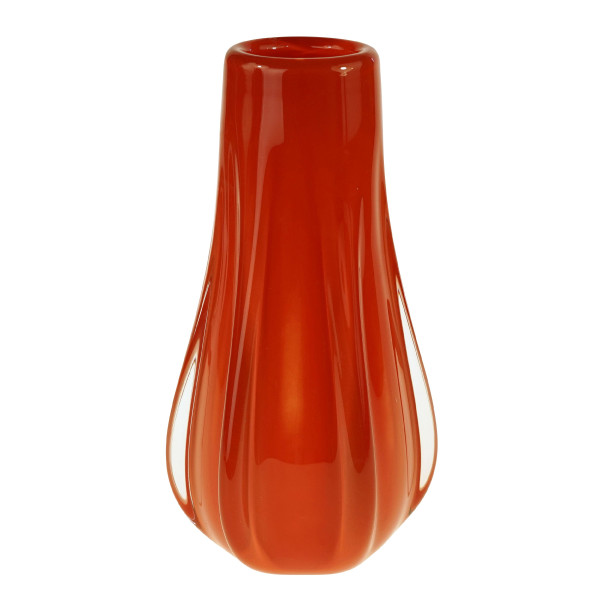 Vase STELLA in rot aus Glas