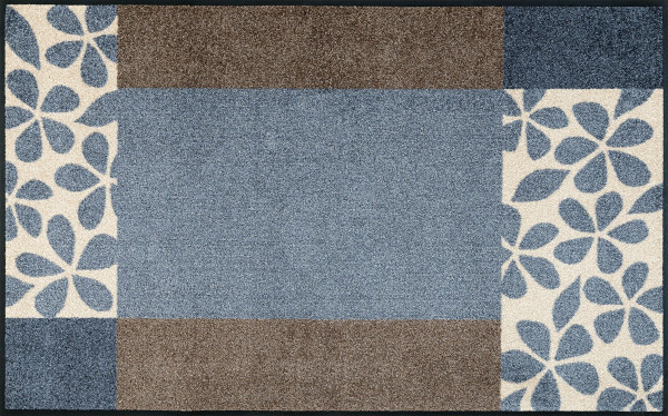 Fußmatte Florita grey in mehrfarbig aus Polyamid
