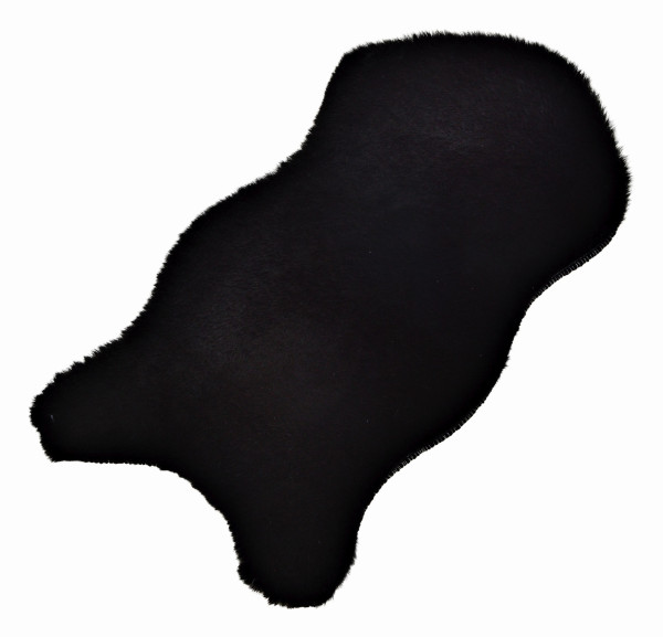Kunstfell FLAUSCH in schwarz aus Polyester