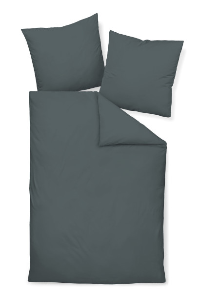 Bettwäsche COLORS Mako-Satin aus Baumwolle