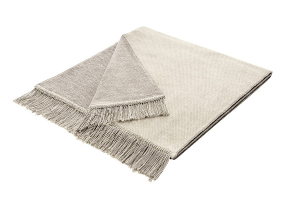 Sesselläufer COVER COTTON in beige aus Mischgewebe