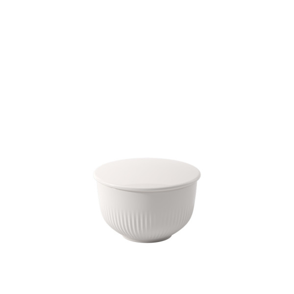 Zuckerdose Afina in weiß aus Bone China