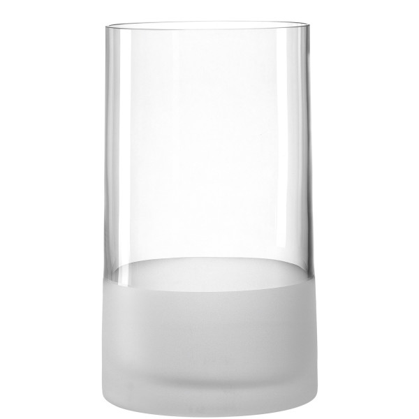 Vase NOVARA in satiniert aus Glas