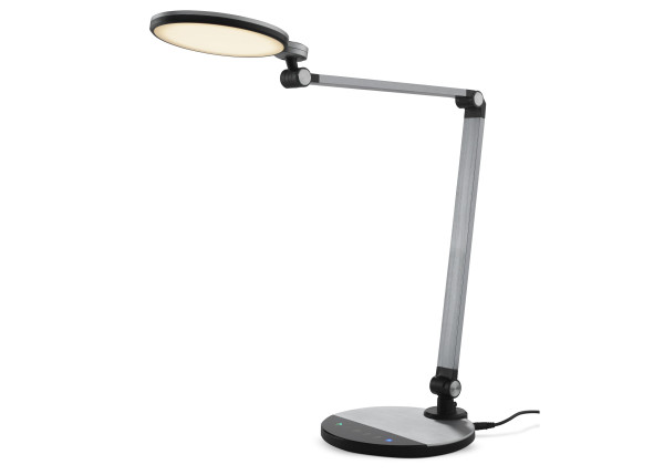 LED-Schreibtischleuchte EXPECT in schwarz aus Kunststoff