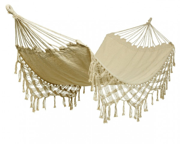 Hängematte in beige aus Polyester