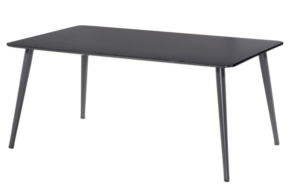 Gartentisch SOPHIE in schwarz aus HPL-Platte