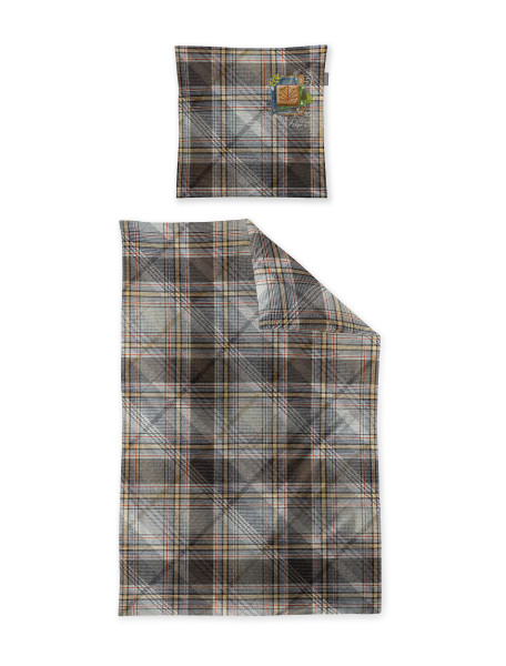 Bettwäsche WAVE Satin aus Baumwolle