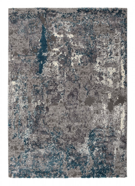 Teppich SPACE in grau aus Mischgewebe
