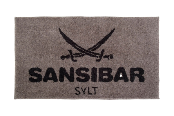 Badematte SANSIBAR in taupe aus Polyacryl