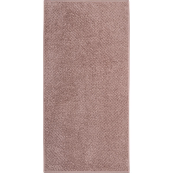 Duschtuch PURE Uni in rose aus Baumwolle