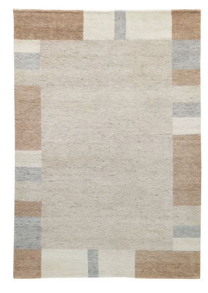 Teppich TERRA Bordüre in sand