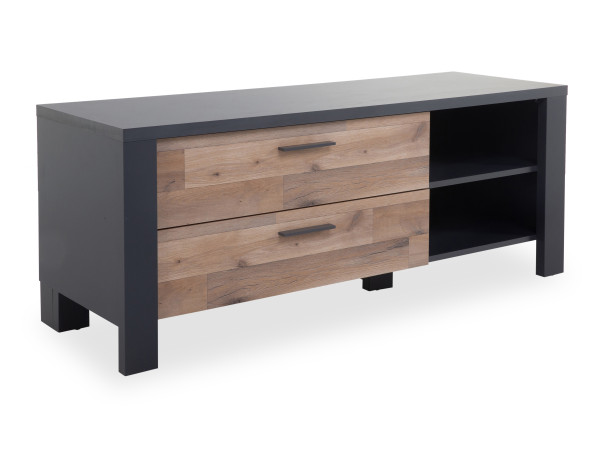 Lowboard HARPER BRAGA in graphit aus Dekor