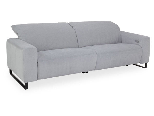 Sofa 3 Sitzer maxi CALANO 2.0 in Lightblue aus Stoff
