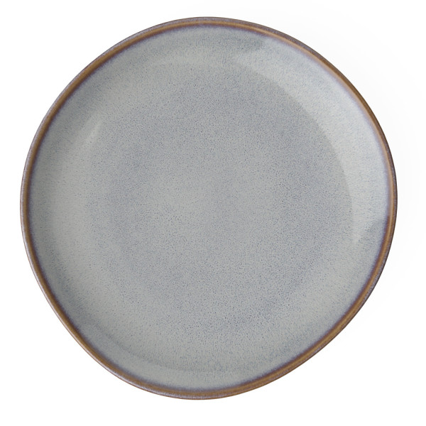 Dessertteller LAVE BEIGE in beige aus Steingut