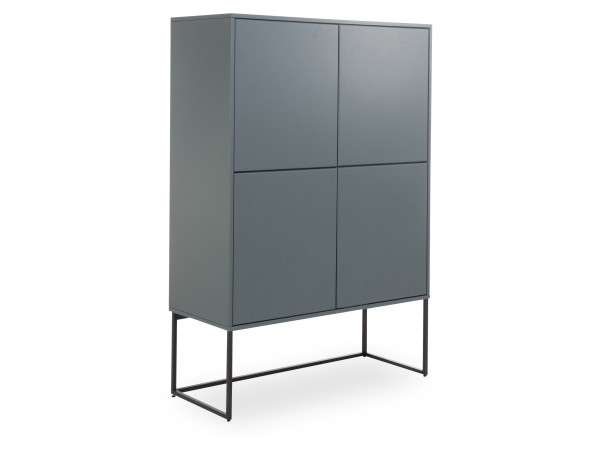 Schrank MONDO DIAMO in grün aus Lack
