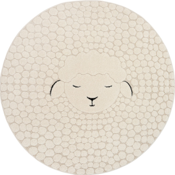 Teppich ECLIPSE KIDS in creme aus Mischgewebe