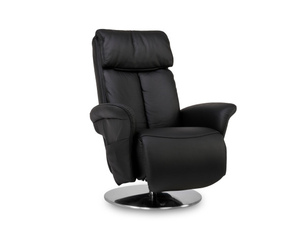 Relaxsessel himolla RIEDELSTEIN in schwarz aus Leder