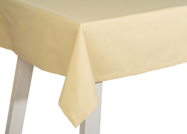 Tischdecke FARO in vanille aus Mischgewebe